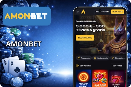 AmonBet casino sin registro con criptomonedas en España