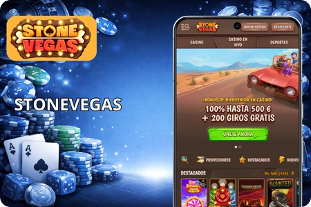 Stonevegas casino sin verificación online en España