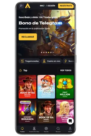 AmonBet Casino versión Android