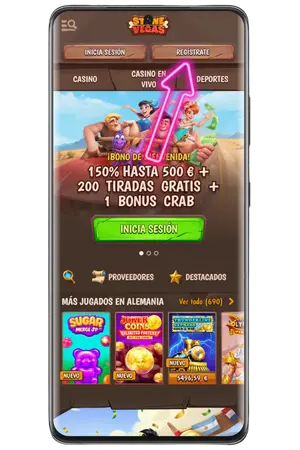 Stonevegas Casino página principal para registrarse en línea