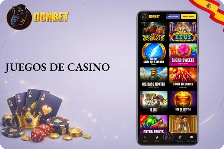 Donbet juegos de casino retiro inmediato