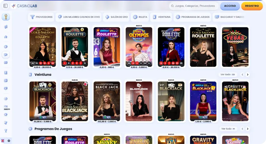 Casinolab Casino en Vivo