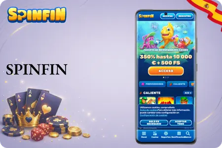 Spinfin casino sin depósito mínimo online en España